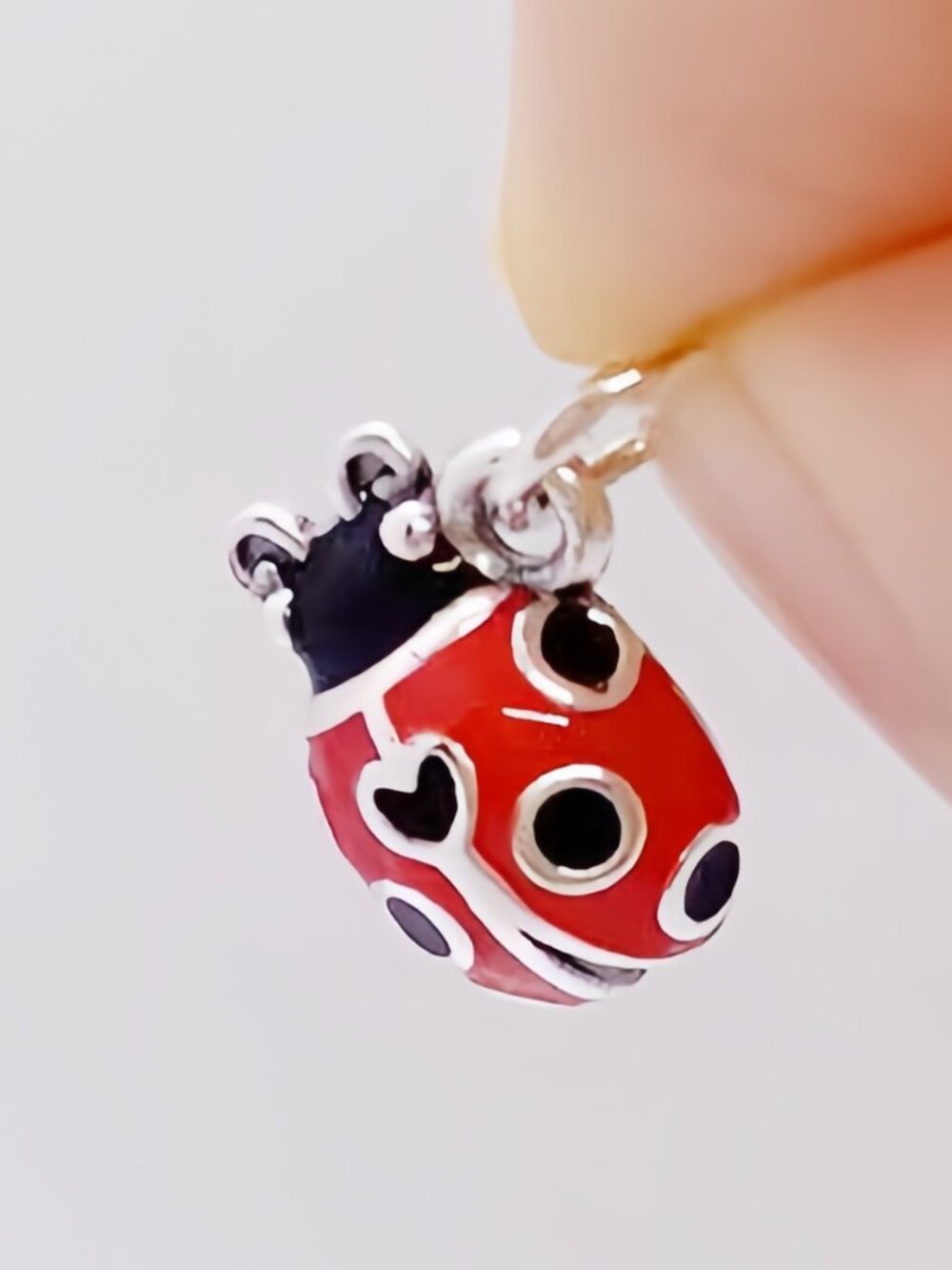 James Avery Enamel Ladybug Charm